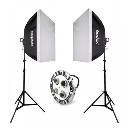 Weifeng Kit De Iluminacion Soquet De 4 Focos Weifeng Kit De Iluminacion Soquet De 4 Focos