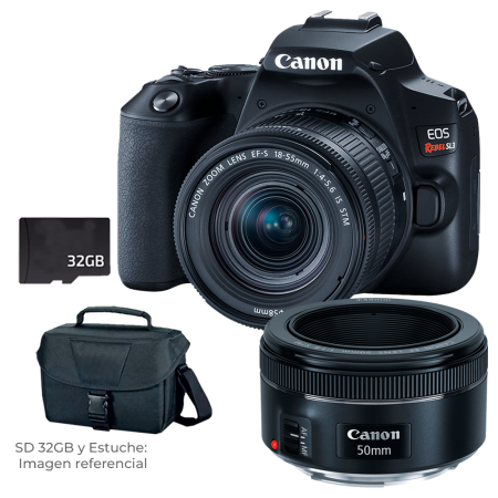 Canon EOS Rebel T100 con lente 18-55 mm DC III + LENTE 75-300mm + Estuche + SD32gb Canon EOS Rebel T100 con lente 18-55 mm DC III + LENTE 75-300mm + Estuche + SD32gb