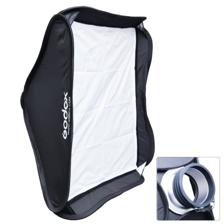 sofbox plegable 80x80 GODOX SGUV 80X80 (bracket s2 y 2 tela difusoras) sofbox plegable 80x80 GODOX SGUV 80X80 (bracket s2 y 2 tela difusoras)