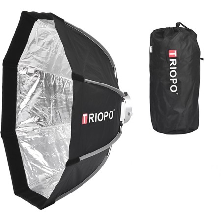 sofbox octogonal Triopo KII120 (montura bowens flash de estudio) + grilla sofbox octogonal Triopo KII120 (montura bowens flash de estudio) + grilla